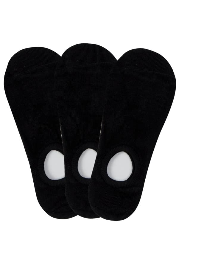 EVONA a.s. 3 PACK nízkých ponožek BOTOŽKY NEW 3 černé - BOTOZKY NEW 3 999