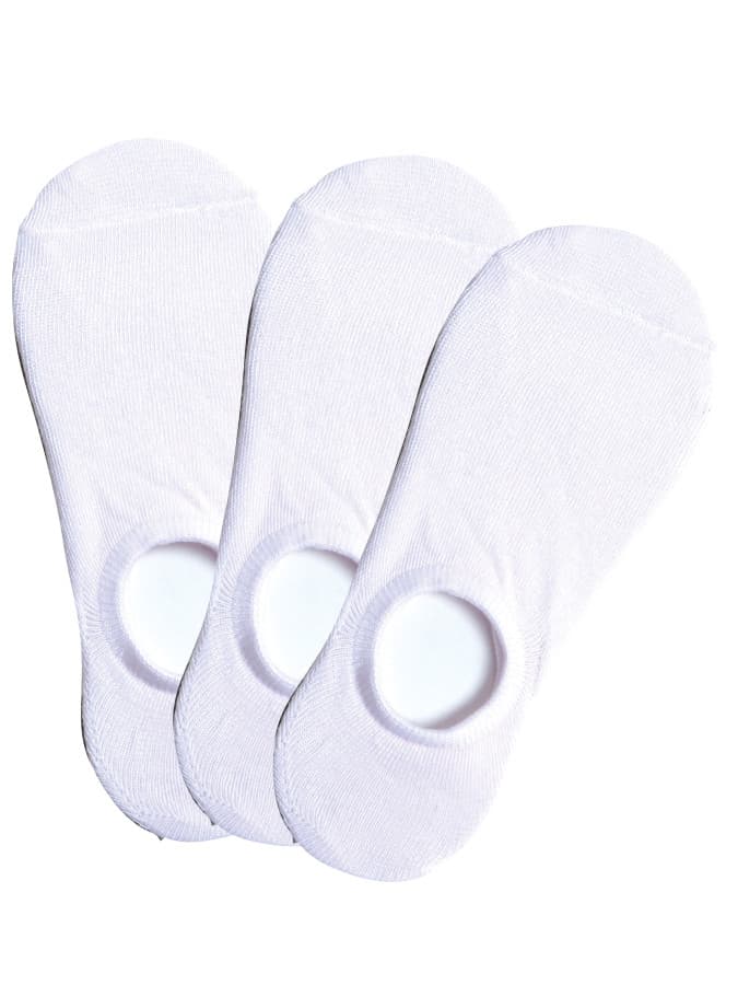 EVONA a.s. 3 PACK nízkých ponožek BOTOŽKY NEW 3 bílé - BOTOZKY NEW 3 111