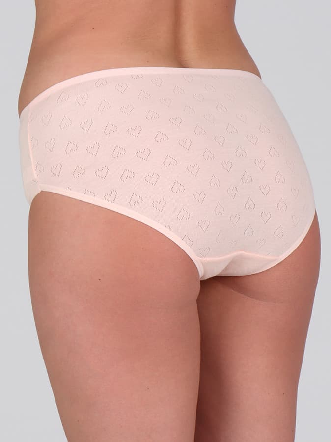 EVONA a.s. Dámské vyšší kalhotky K 800 lososové - K 800 036 3XL - náhled 2