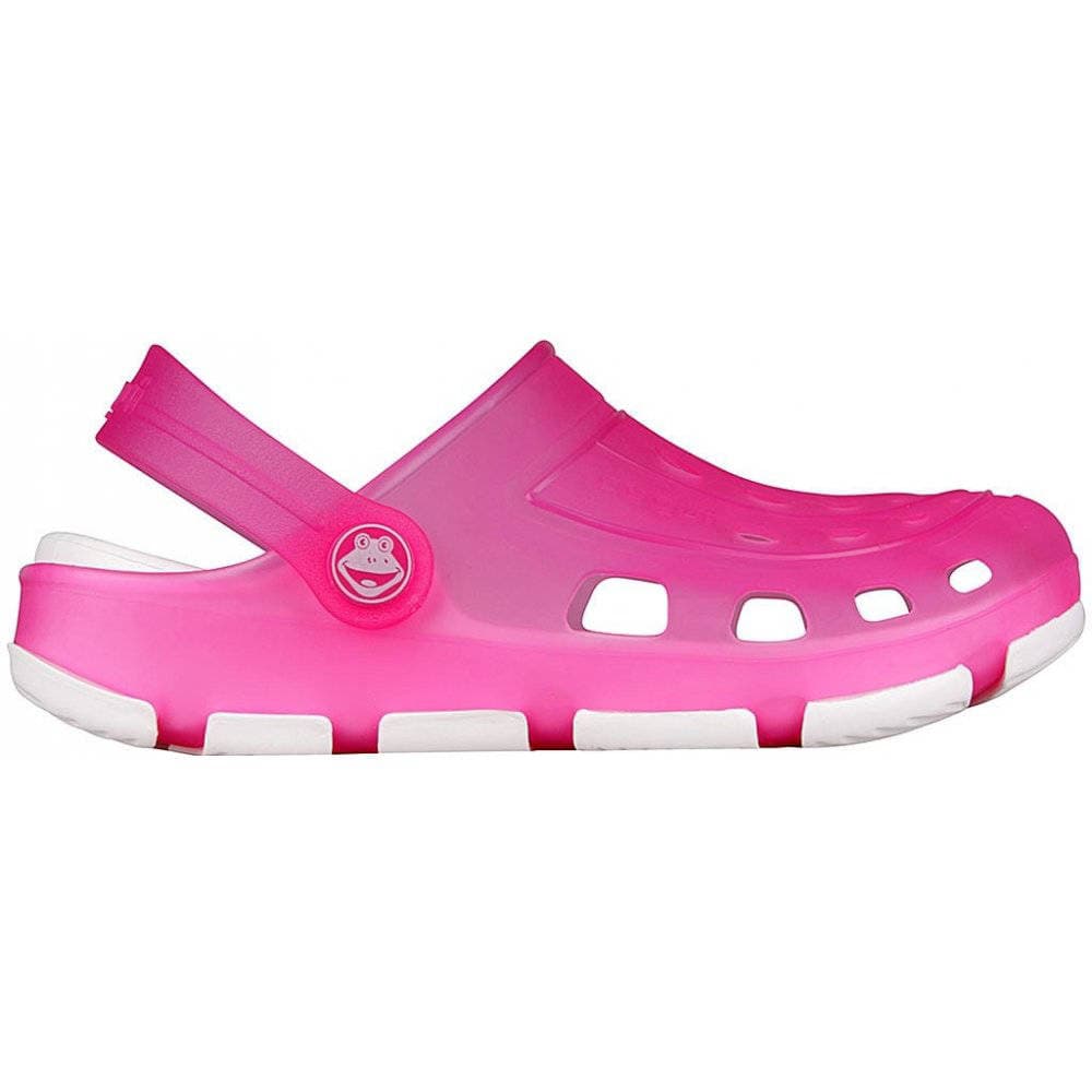 Coqui JUMPER FLUO 6363 Dětské sandály Fuchsia/White