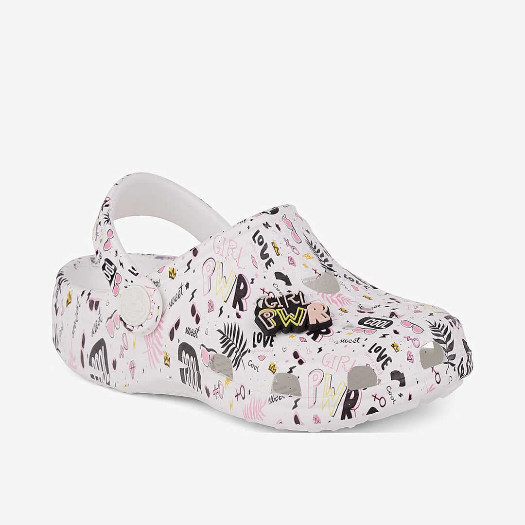 Coqui BIG FROG 8114 Dětské sandály White Girl PWR + Amulet
