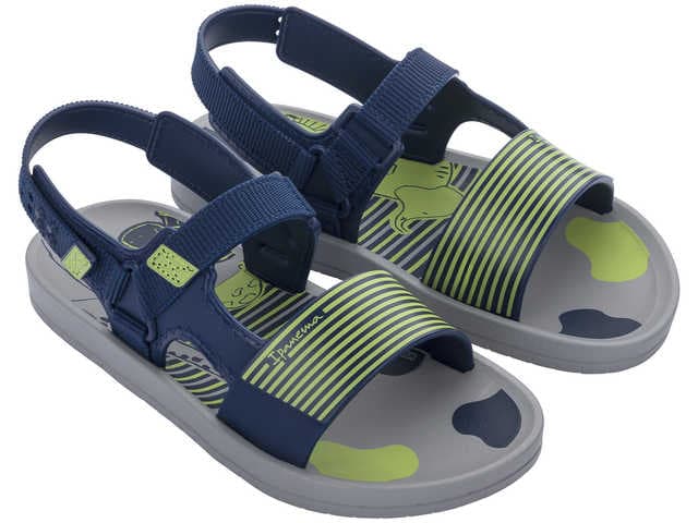 Ipanema Recreio Papete Kids 26883-AD244 Dětské sandály šedo / modré