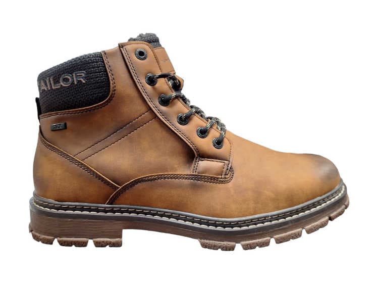 Tom Tailor 4280350009 Pánské kotníkové boty hnědé 44