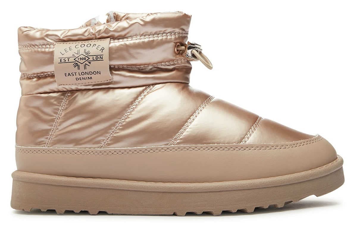 Lee Cooper LCJ-23-44-1965L Dámské kotníkové boty zlaté 37