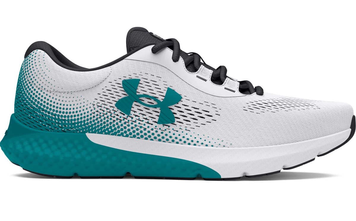 Under Armour UA Charged Rogue 4-WHT Pánské boty bílo / zelené