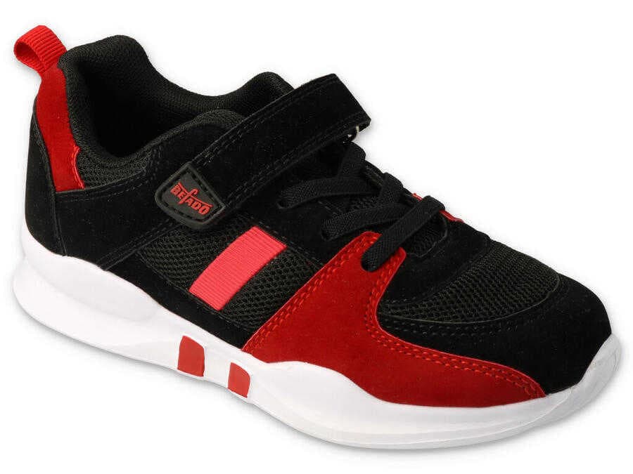 BEFADO 516Y132 tenisky SPORT STRIPE černo červené 31 516Y132_31