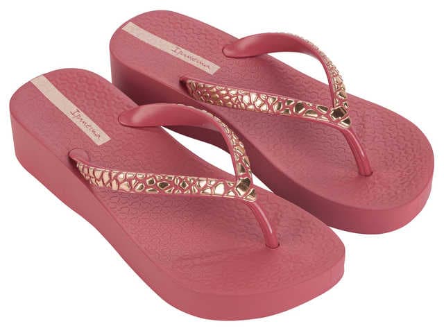 Ipanema Mesh IX 83471-AR624 Dámské žabky tm. růžové 35-36