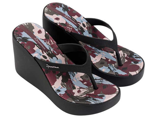 Ipanema High Fashion Thong 83521-AQ572 Dámské pantofle černé 35-36