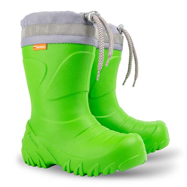 Demar Dětské holínky zateplené MAMMUT S 0300 J zelené