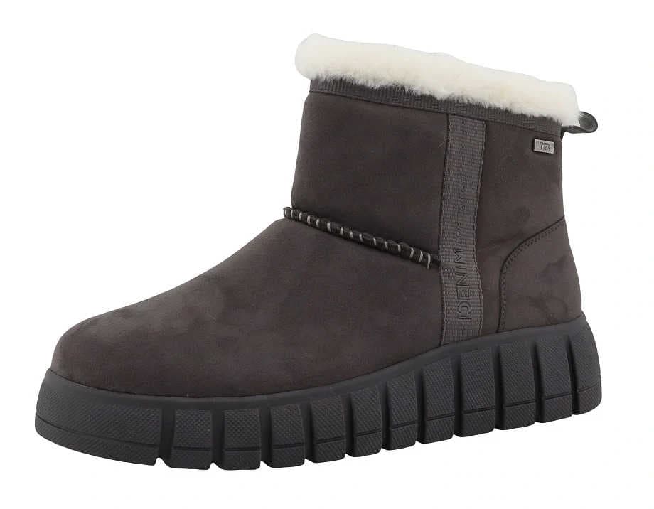 Tom Tailor 8490710006 Dámské zimní kotníkové boty coal 37
