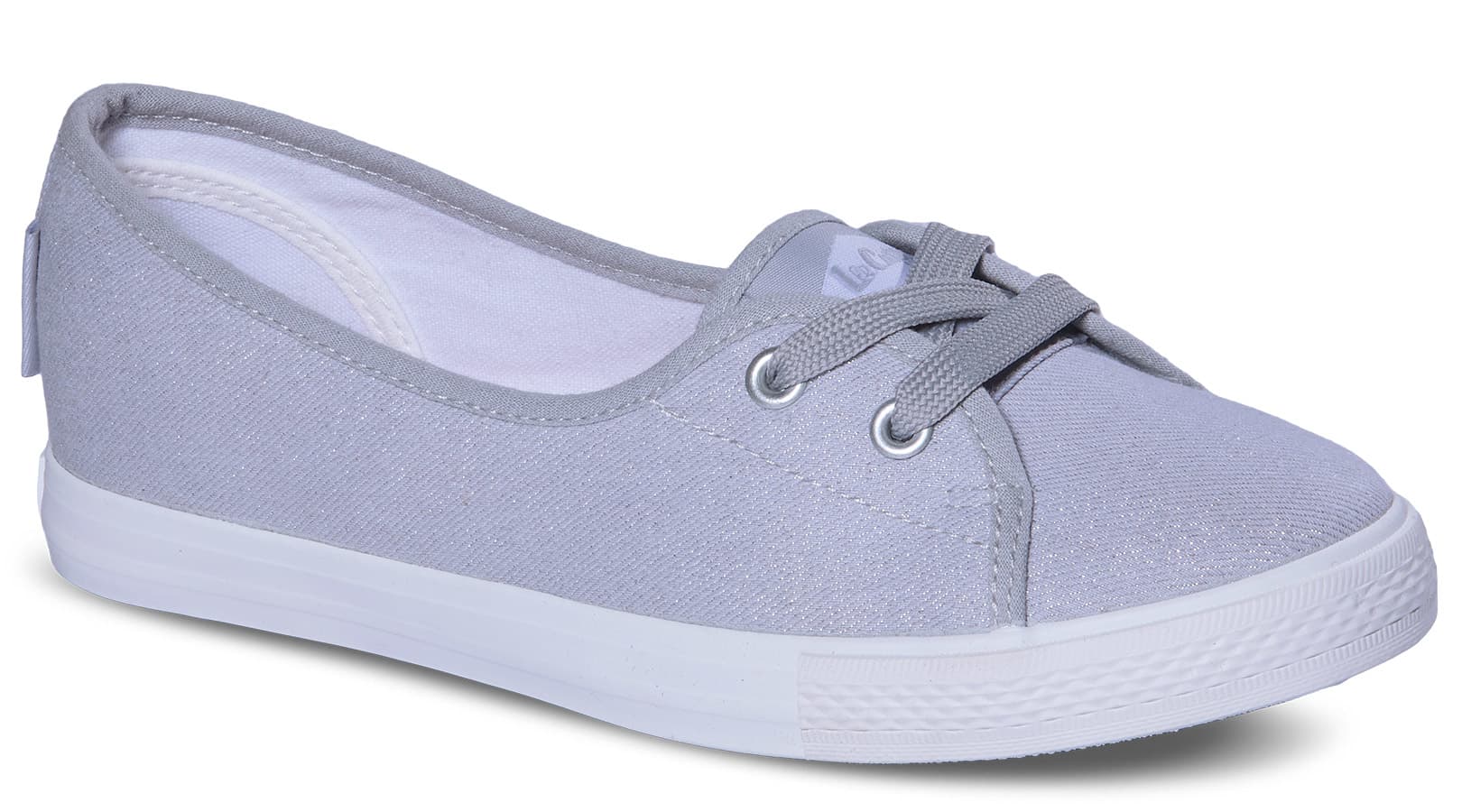 Lee Cooper LCW-25-02-3316L Dámské baleríny stříbrné 38