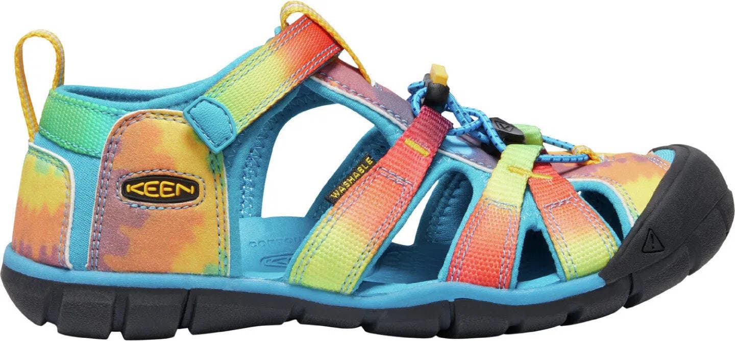 KEEN Seacamp II CNX Youth Dětské sandály vivid blue/original tie dye 35 10020968KEN01C06