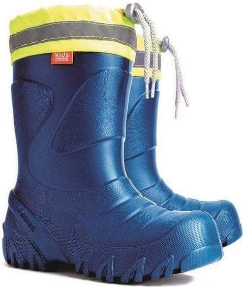 Demar Dětské holínky zateplené MAMMUT S 0300 E metal / blue