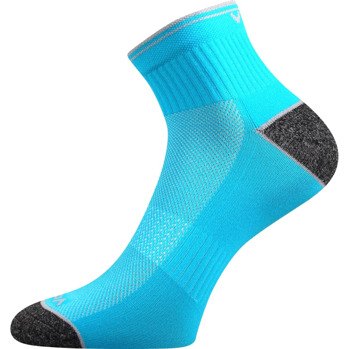 VOXX Ponožky sportovní RAY s reflexním prvkem NEON TYRKYSOVÉ (3 páry)