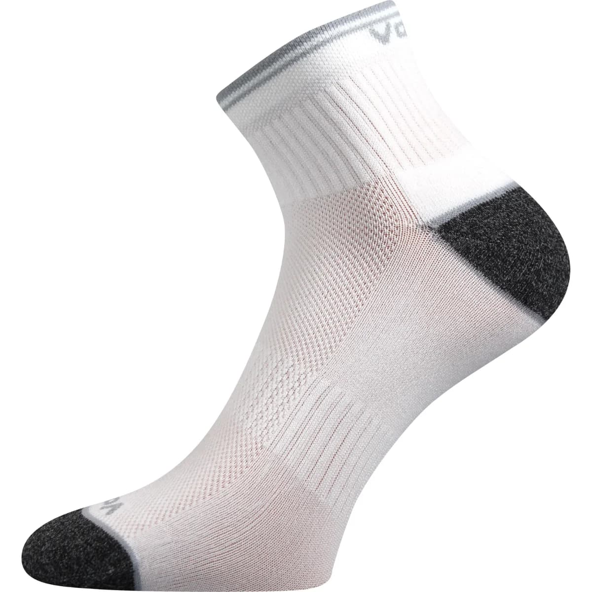 VOXX Ponožky sportovní RAY s reflexním prvkem BÍLÉ (3 páry)