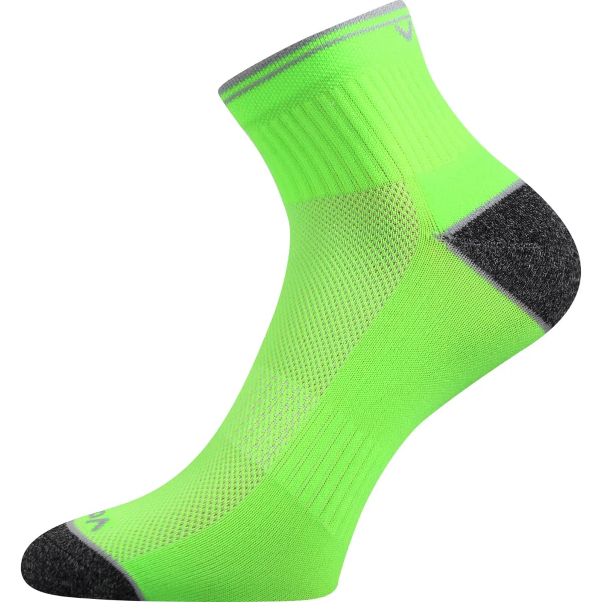 VOXX Ponožky sportovní RAY s reflexním prvkem NEON ZELENÉ (3 páry) 35-38 114023