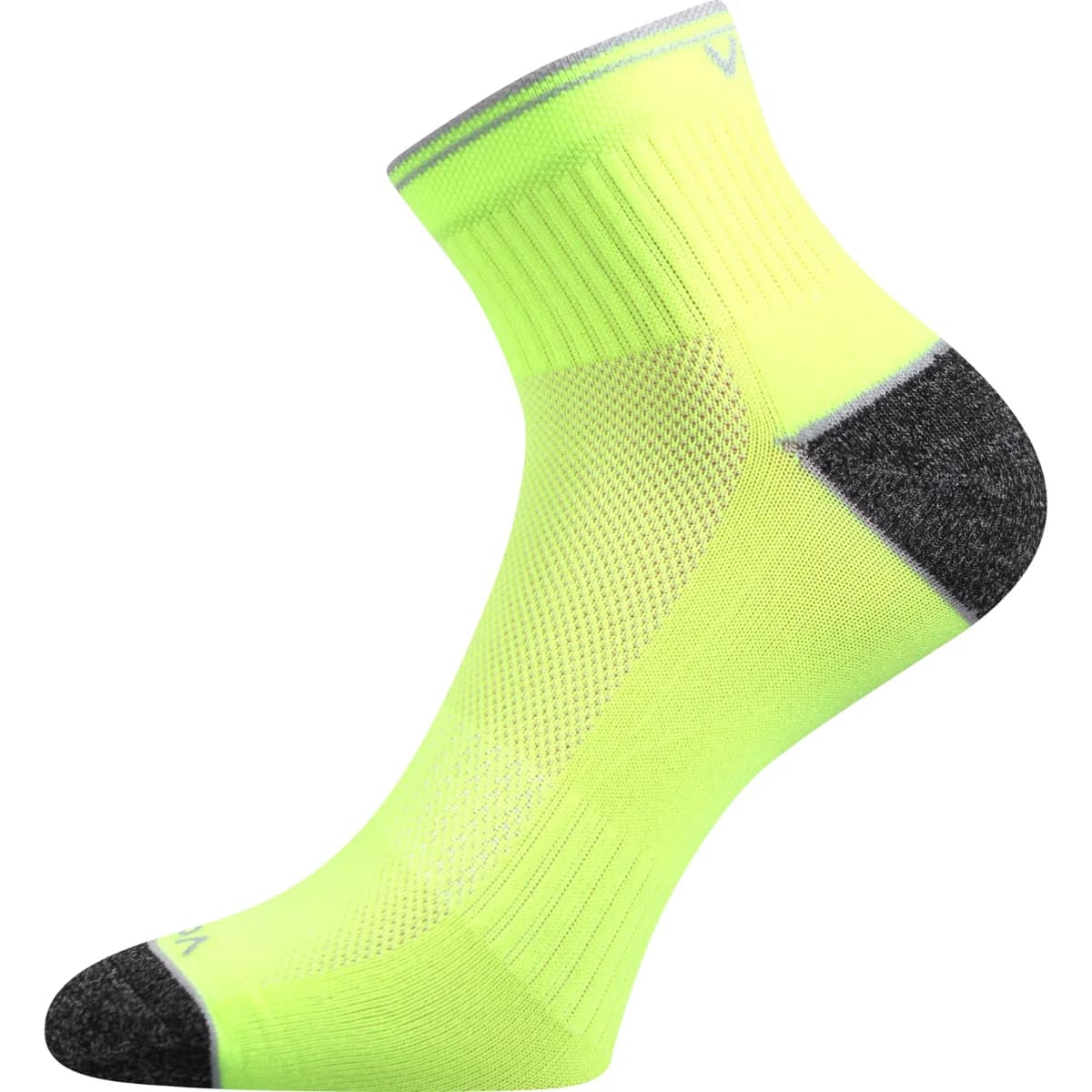 VOXX Ponožky sportovní RAY s reflexním prvkem NEON ŽLUTÉ (3 páry)