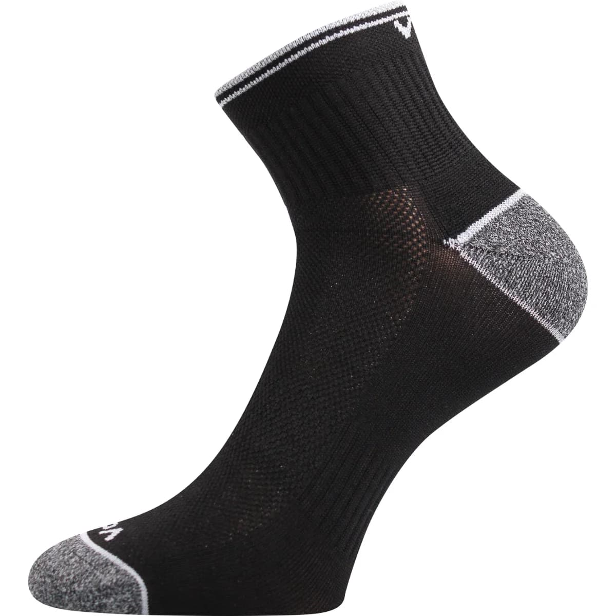 VOXX Ponožky sportovní RAY s reflexním prvkem ČERNÉ (3 páry) 35-38 114021