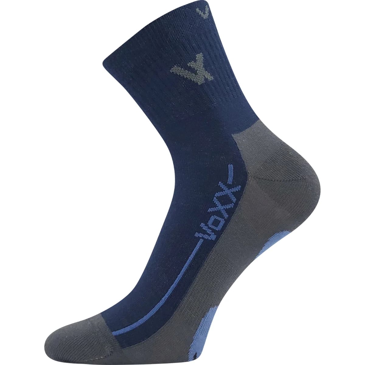 VOXX Ponožky anatomicky tvarované BAREFOOTAN tmavě modré (3 páry)