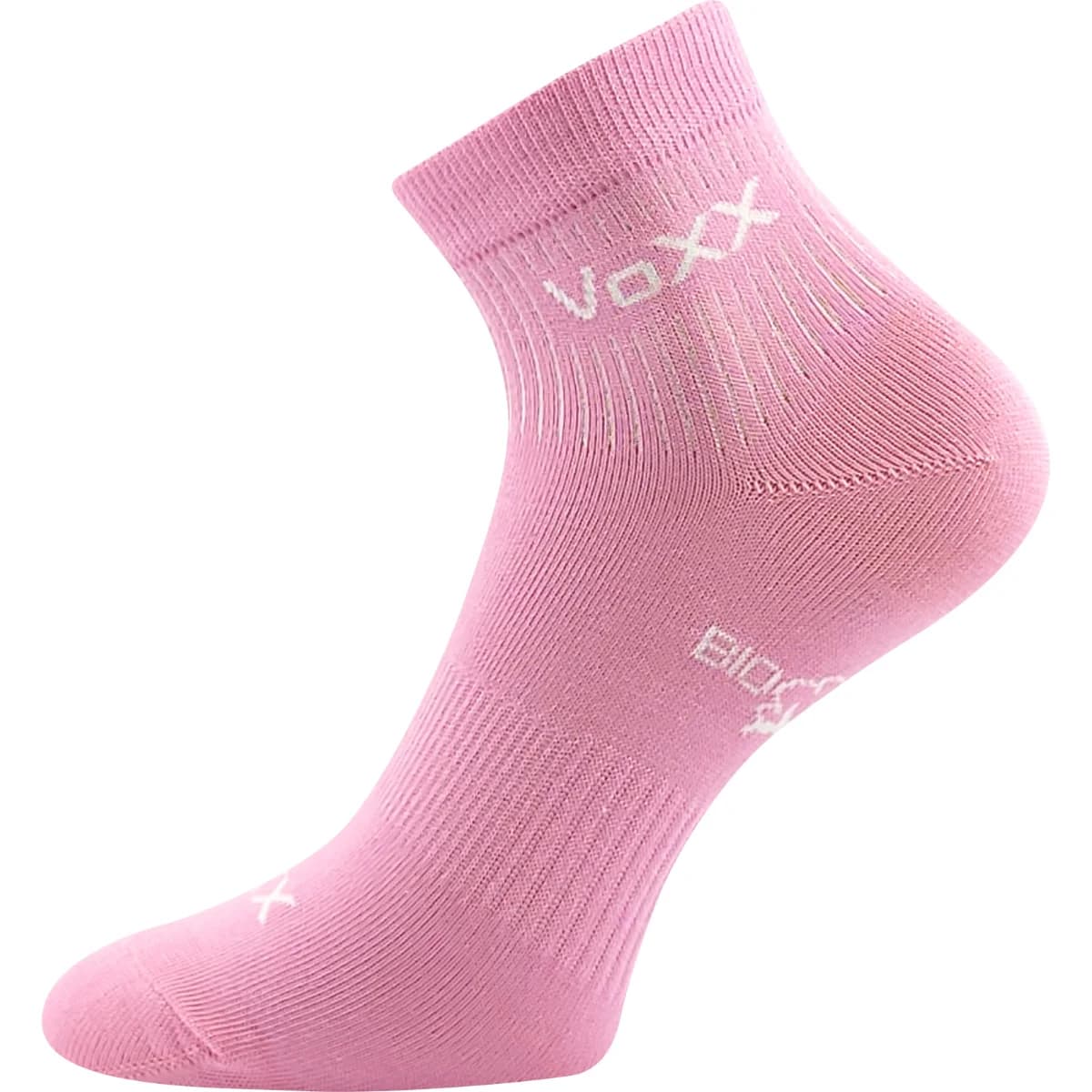 VOXX Ponožky sportovní z BIO bavlny BOBY růžové (3 páry) 39-42 120325