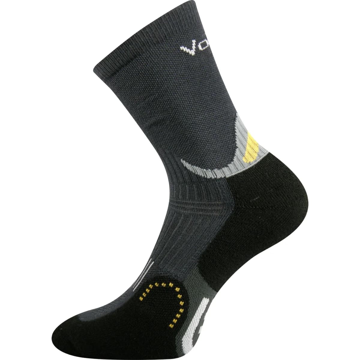 VOXX Ponožky sportovní se stříbrem ACTROS tmavě šedé 35-38 102709
