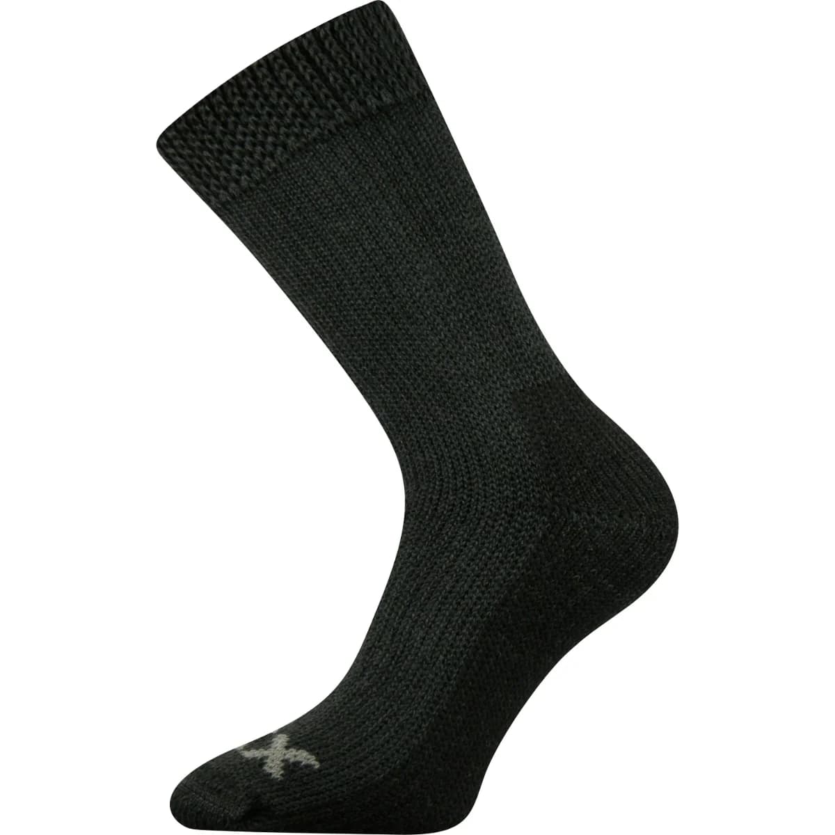 VOXX Ponožky zimní thermo ALPIN z merino vlny TMAVĚ ŠEDÉ 35-38 107848