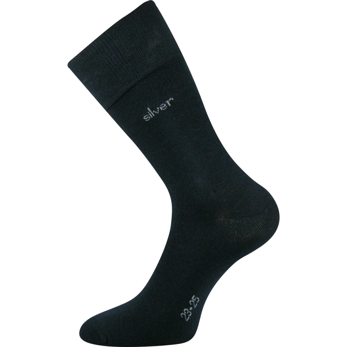 LONKA Ponožky bavlněné DESILVE s ionty stříbra TMAVĚ MODRÉ (3 páry)
