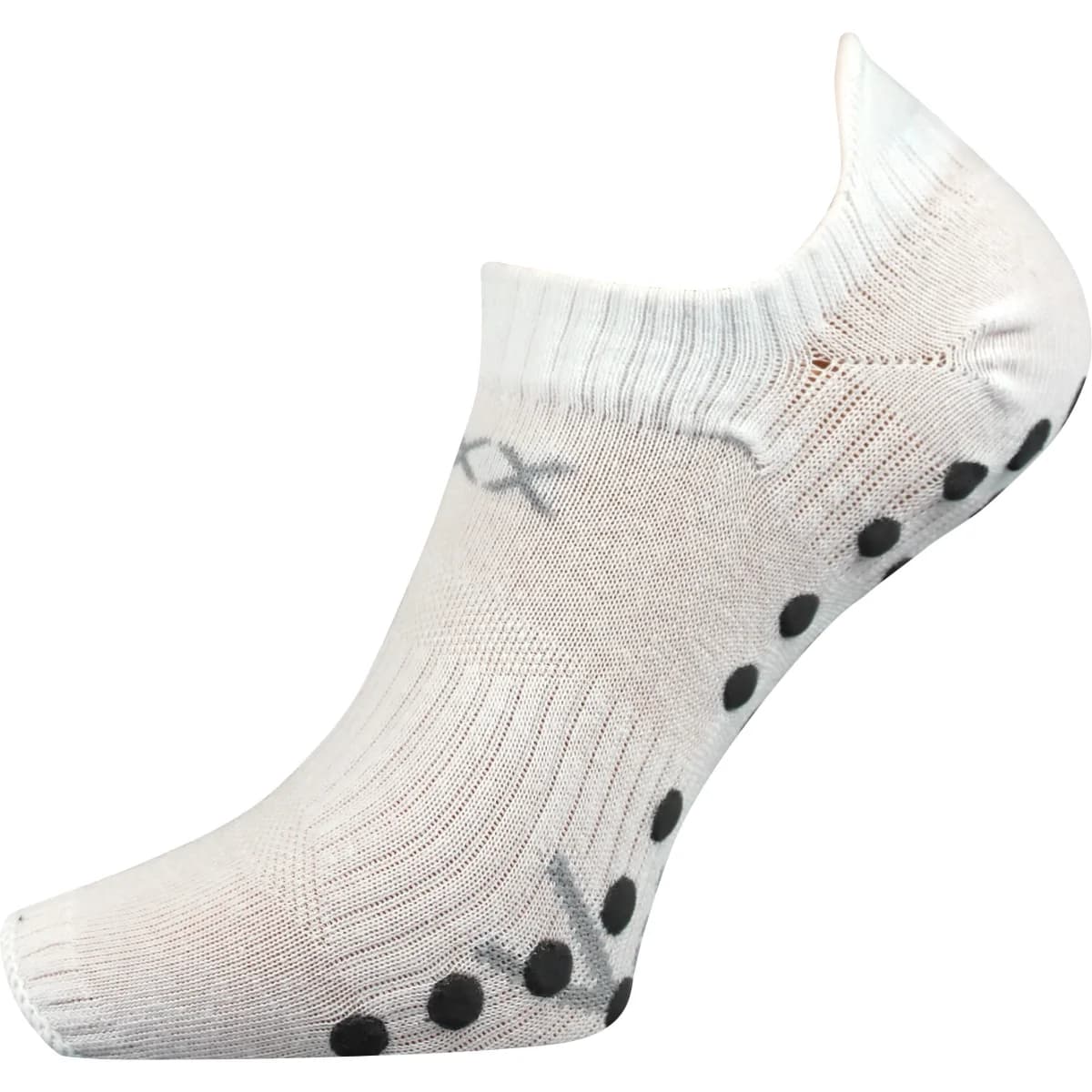 VOXX Ponožky nízké sportovní JOGA B s ABS bílé (3 páry) 35-38 113177