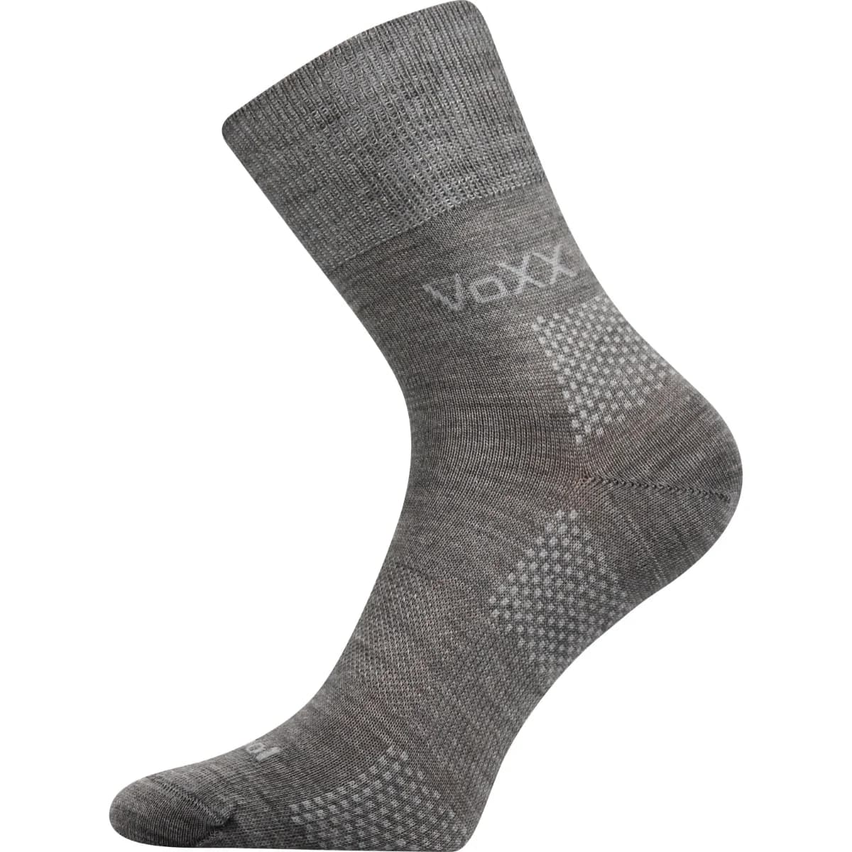 VOXX Ponožky slabé z merino ORIONIS s ionty stříbra SVĚTLE ŠEDÉ