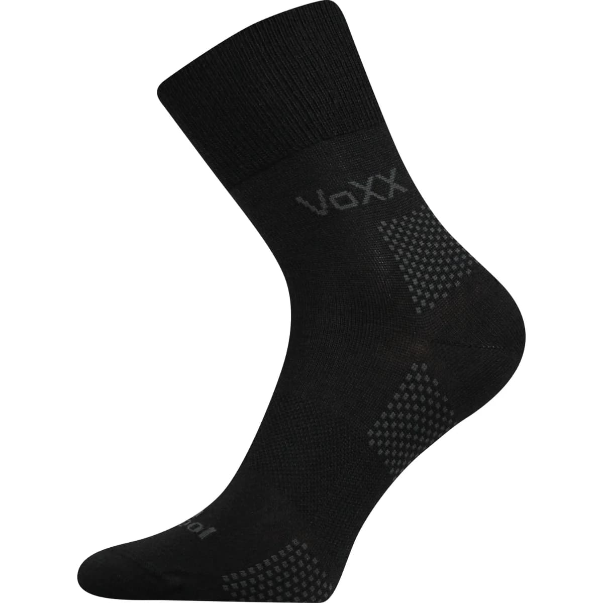 VOXX Ponožky slabé z merino ORIONIS s ionty stříbra ČERNÉ