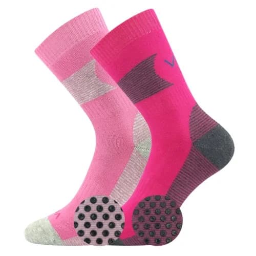 VOXX Ponožky dětské froté sportovní PRIME ABS pro holky (2 páry) 35-38 112700