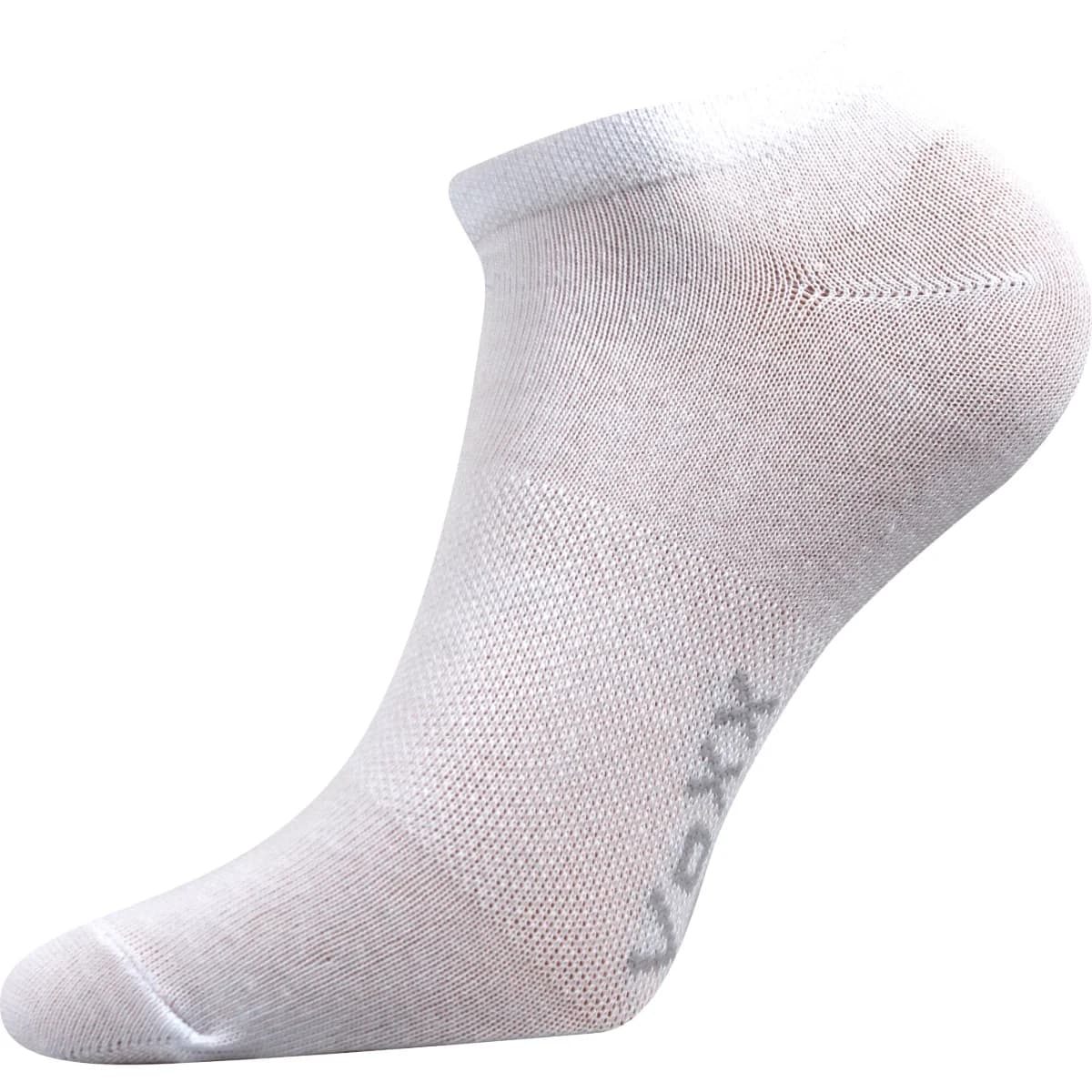 VOXX Ponožky krátké slabé REX 00 bavlněné BÍLÉ (3 páry)