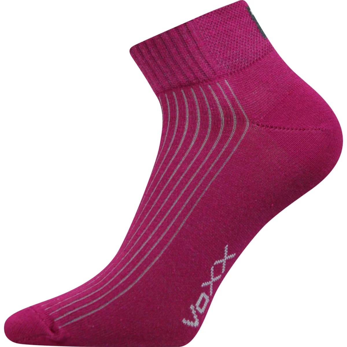VOXX Ponožky krátké sportovní SETRA prodyšné FUXIA (3 páry) 35-38 111030