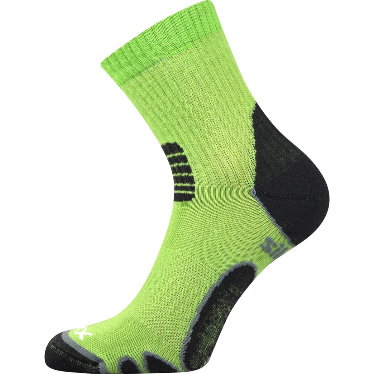 VOXX Ponožky sportovní SILO s ionty stříbra SVĚTLE ZELENÉ 35-38 110583