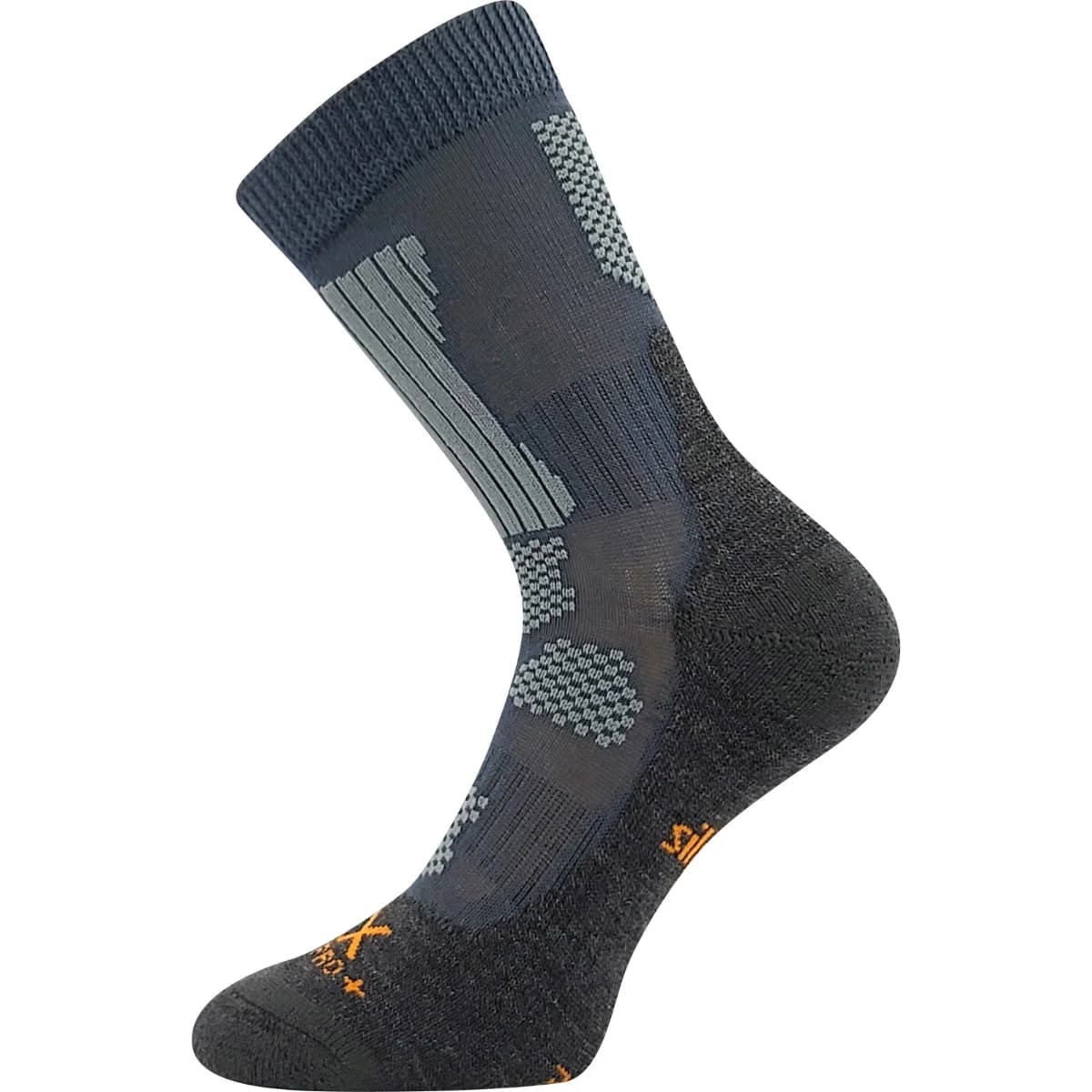 VOXX Ponožky dětské thermo ETREXÍK sportovní TMAVĚ ŠEDÉ