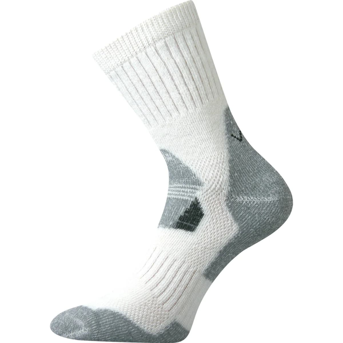 VOXX Ponožky zimní thermo z merino STABIL se stříbrem BÍLÉ