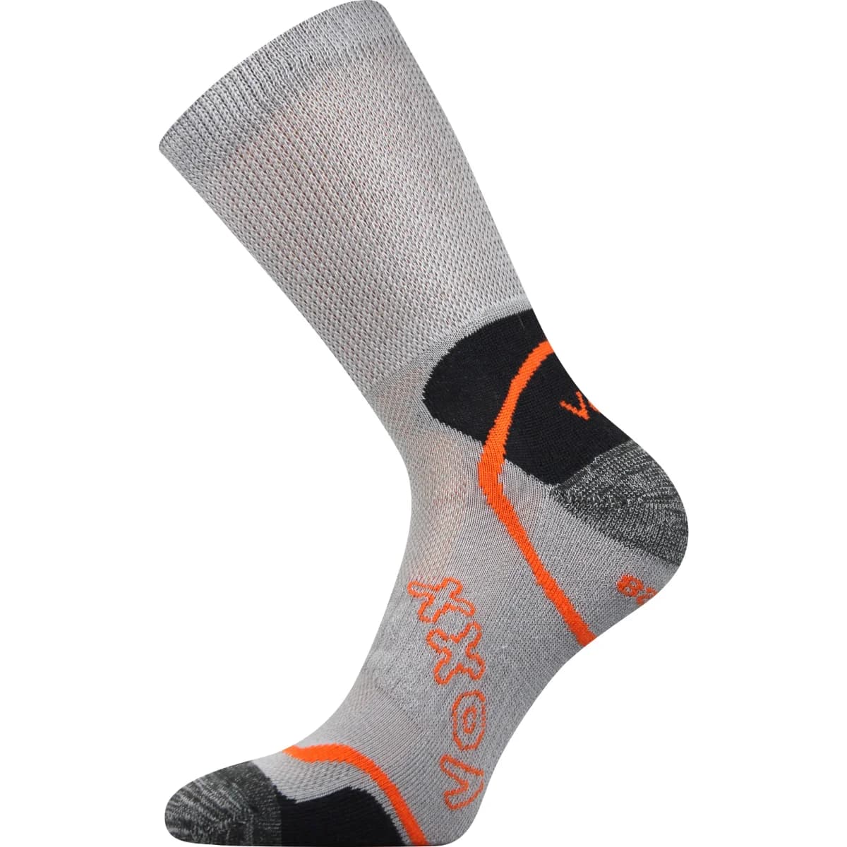 VOXX Ponožky sportovní METEOR s jemným lemem SVĚTLE ŠEDÉ 39-42 110962