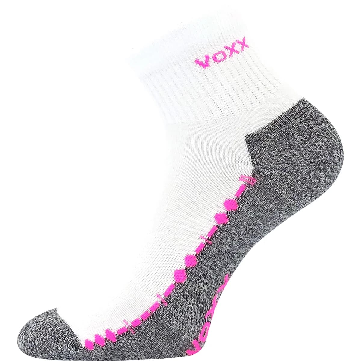 VOXX Ponožky bavlněné sportovní VECTOR bílé (3 páry) 35-38 113248