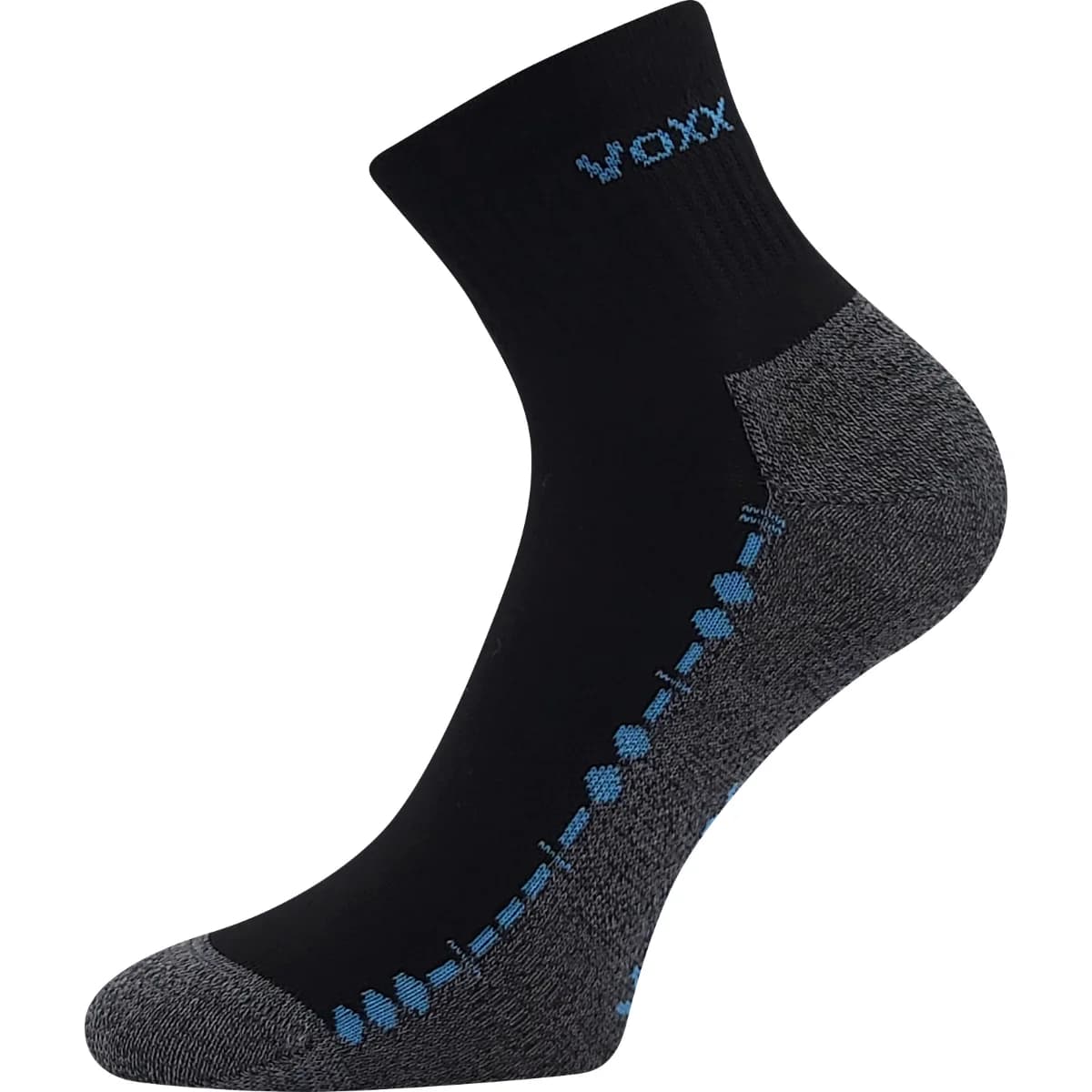 VOXX Ponožky bavlněné sportovní VECTOR černé (3 páry) 35-38 113249