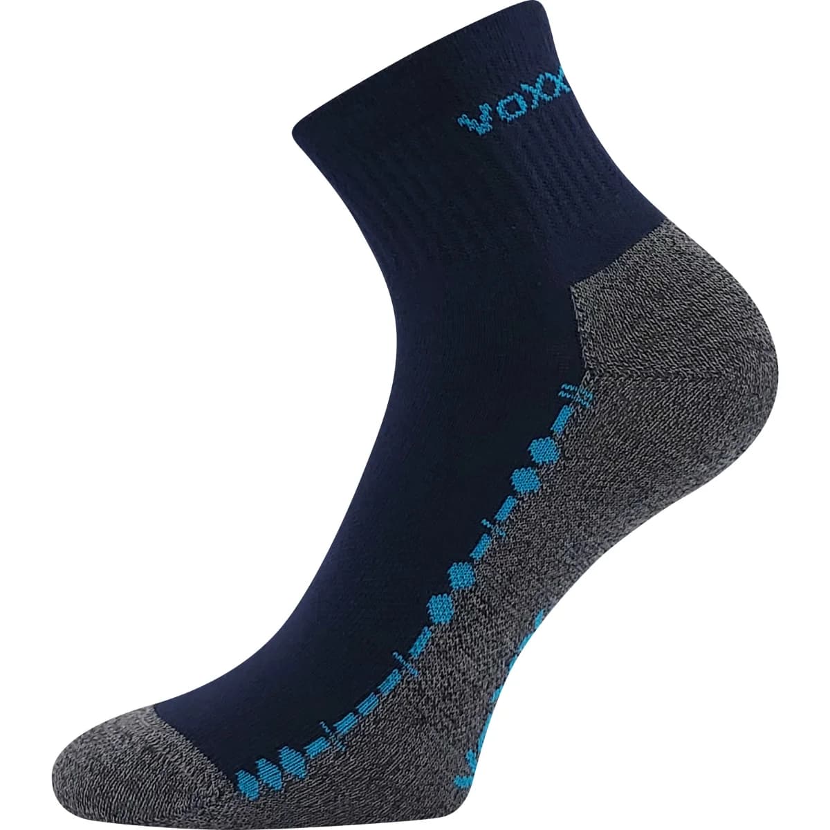 VOXX Ponožky bavlněné sportovní VECTOR tmavě modré (3 páry)