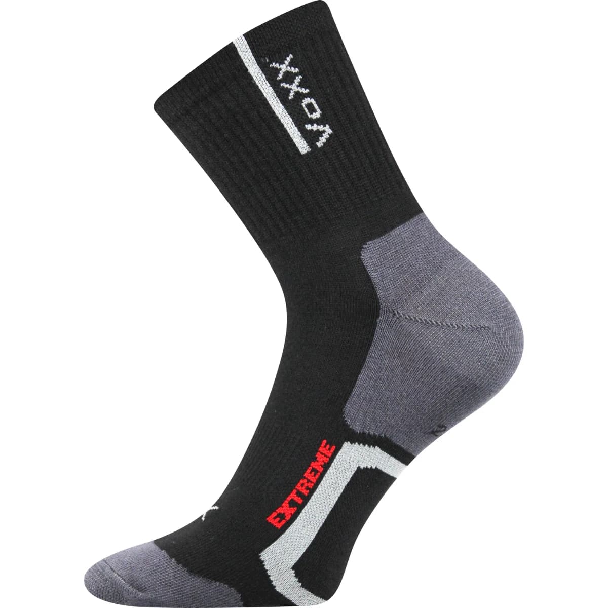 VOXX Ponožky sportovní slabé JOSEF se stříbrem ČERNÉ 35-38 101289