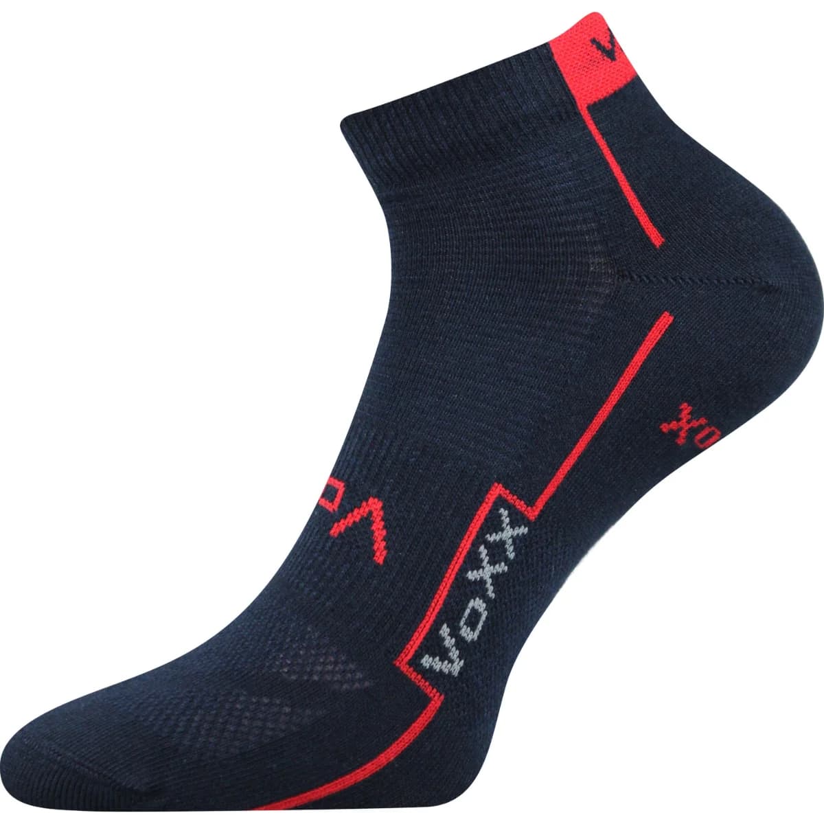 VOXX Ponožky slabé KATO se stříbrem TMAVĚ MODRÉ (3 páry) 35-38 112258