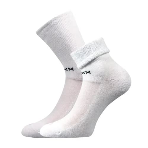VOXX Ponožky dámské froté FIFU sportovní BÍLÉ (3 páry) 39-42 102941