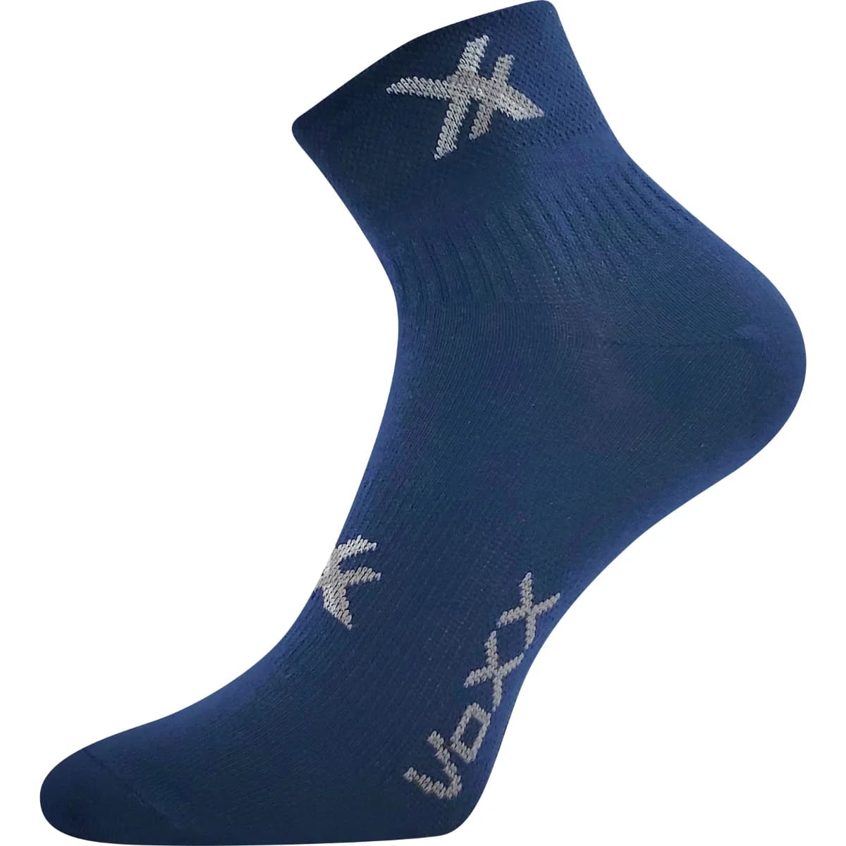 VOXX Ponožky bavlněné sportovní QUENDA tmavě modré (3 páry)