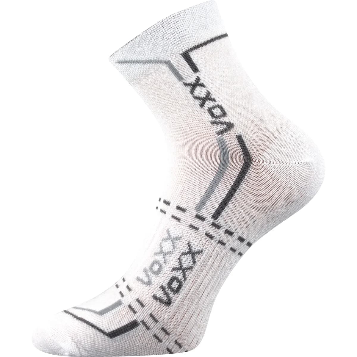 VOXX Ponožky bavlněné sportovní FRANZ 03 bílé (3 páry) 35-38 113592