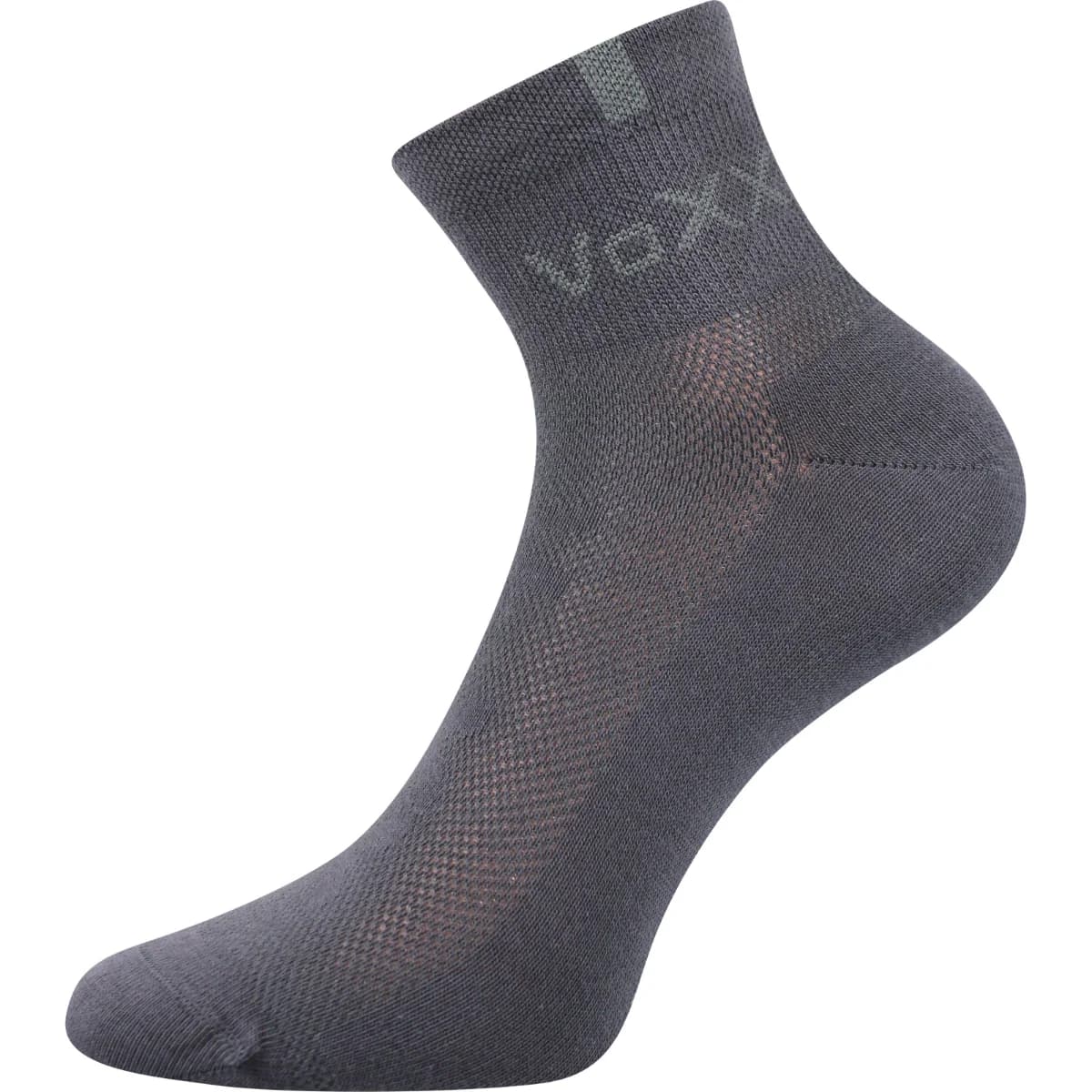 VOXX Ponožky sportovní bavlněné FREDY tmavě šedé (3 páry)