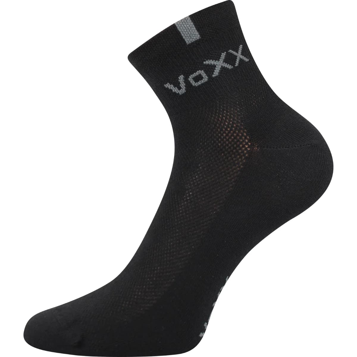 VOXX Ponožky sportovní bavlněné FREDY černé (3 páry)