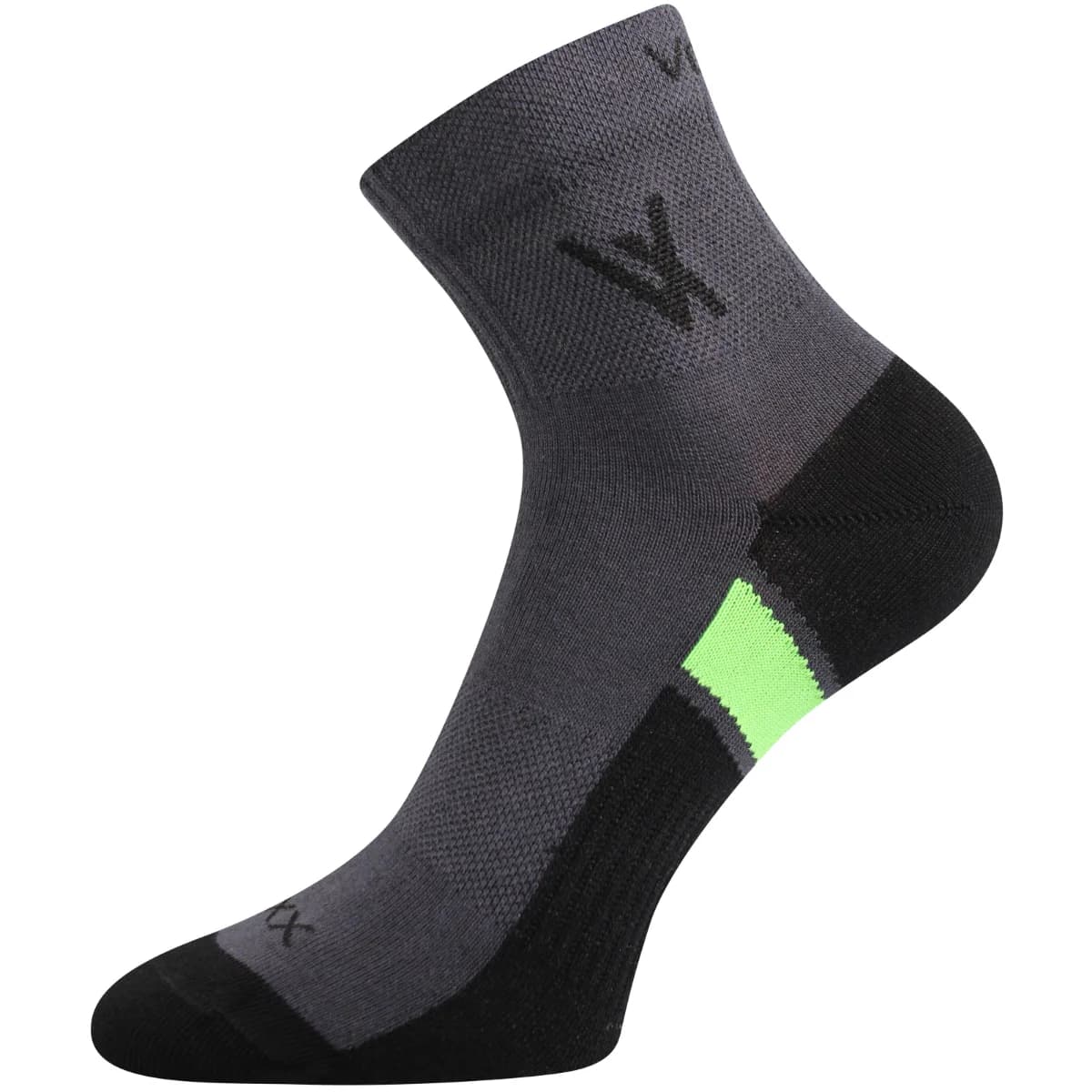 VOXX Ponožky bavlněné sportovní NEO tmavě šedé (3 páry) 47-50 101660
