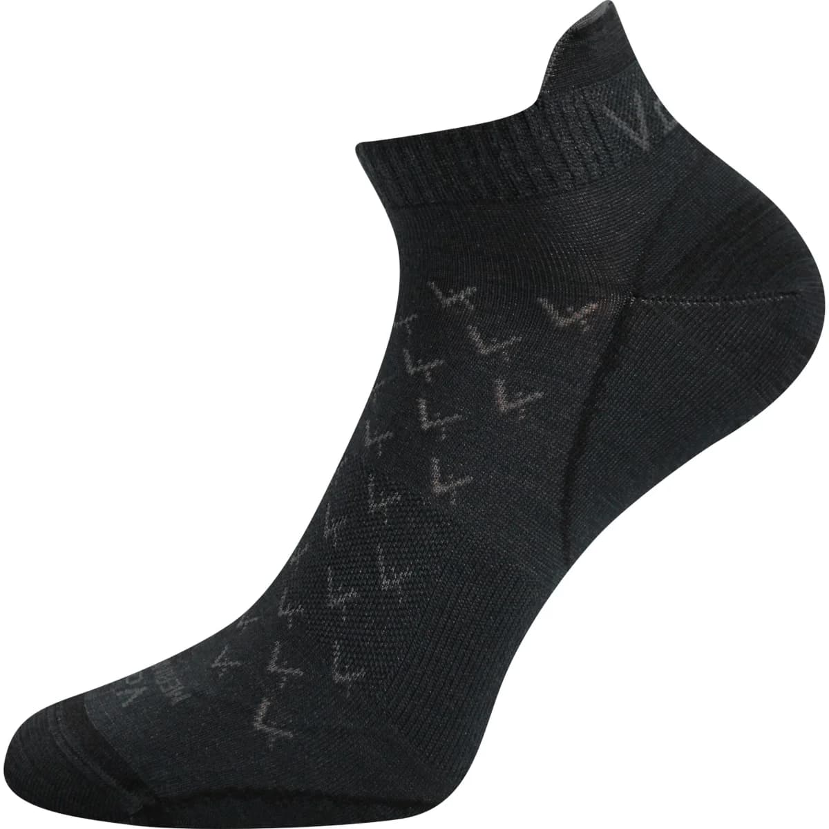 VOXX Ponožky slabé z merino ROD s ionty stříbra TMAVĚ ŠEDÉ 43-46 115195