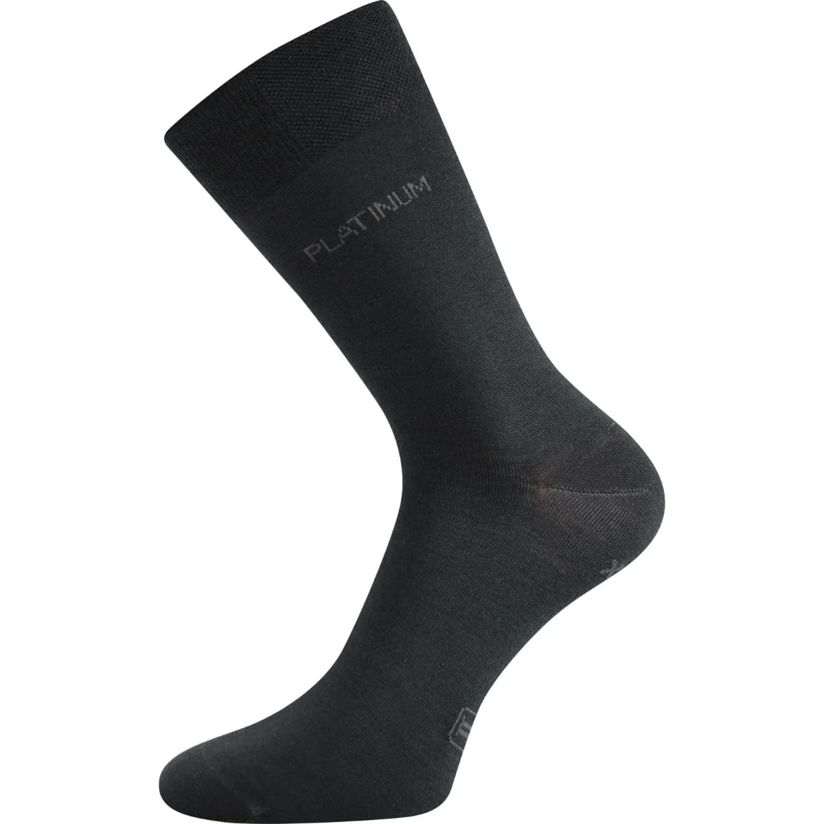 LONKA Ponožky slabé z merino DEWOOL s ionty stříbra TMAVĚ ŠEDÉ (3 páry)